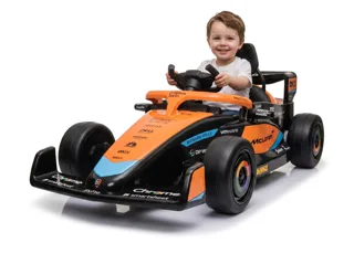 Voiture électrique enfant McLaren Formula 1 12V, sous licence officielle, pour enfant de 3-6 ans