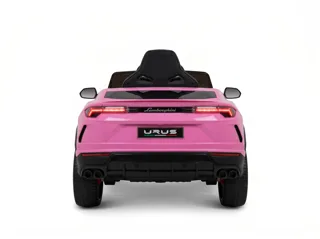 Voiture électrique enfant Lamborghini Urus rose 12V, sous licence officielle, pour enfant de 3-6 ans