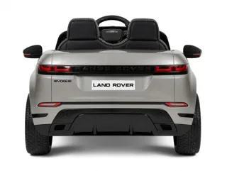 Voiture électrique enfant Range Rover Evoque gris 12V, jusqu'à 5 km/h, pour enfant de 3-6 ans