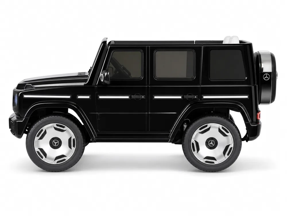 Mercedes EQG enfant 12V, vue profil bandeau LED