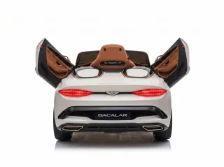 Bentley Bacalar enfant, Blanc, vue arrière portes en élytre