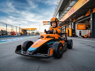 Voiture électrique enfant McLaren Formula 1 12V, jusqu'à 5 km/h, pour enfant de 3-6 ans