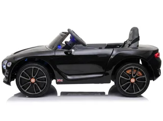 Voiture électrique enfant Bentley EXP noir 12V, démarrage progressif Soft-Start, pour enfant de 3-6 ans