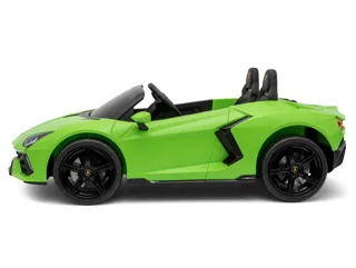 Voiture électrique enfant Lamborghini Revuelto vert 24V, démarrage progressif Soft-Start, pour enfant de 5-9 ans