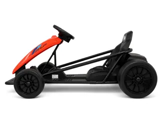 Voiture électrique enfant Drift Kart rouge 24V, jusqu'à 15 km/h, pour enfant de 5-9 ans, visuel 2