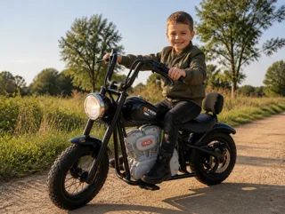Voiture électrique enfant Moto Chopper 24V, allure chopper, pour enfant de 5-9 ans, visuel 3