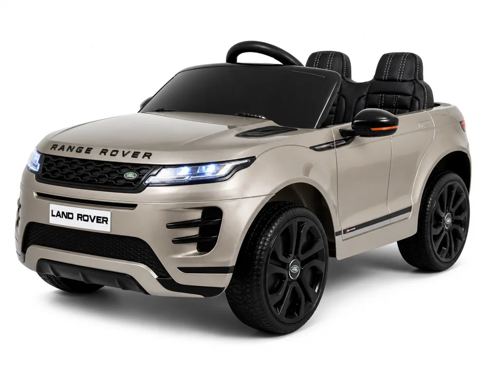 Voiture électrique enfant Range Rover Evoque gris 12V, sous licence officielle, pour enfant de 3-6 ans