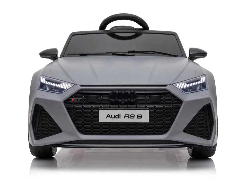Audi RS6 enfant rose poudré et Nardo grey