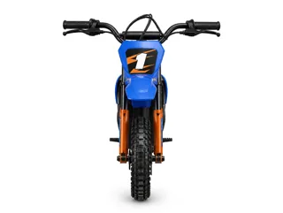 Voiture électrique enfant Moto Cross X-Bike 24V, suspensions, pneus tout-terrain, pour enfant de 5-9 ans