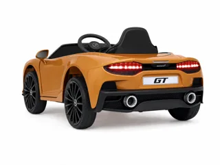 Voiture électrique enfant McLaren 620 GT bronze cuivré 12V, roues gomme EVA souple, pour enfant de 3-6 ans