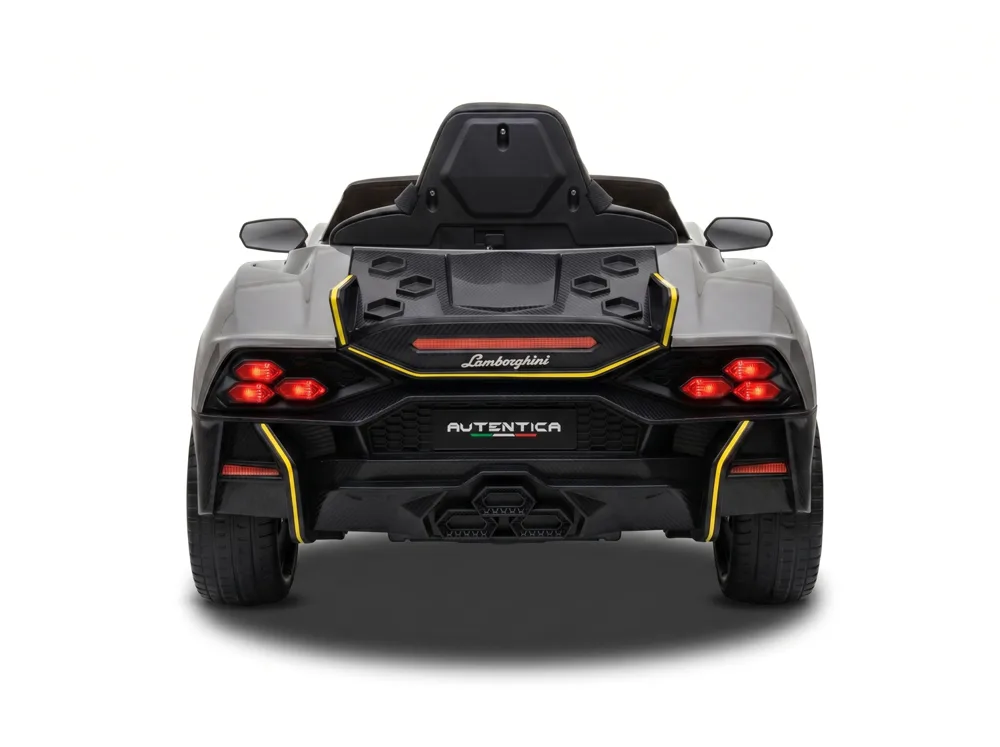 Lamborghini Auténtica enfant 12V violet vue arrière