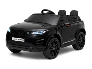 Voiture électrique enfant Range Rover Evoque noir 12V, sous licence officielle, démarrage progressif Soft-Start, pour enfant de 3-6 ans