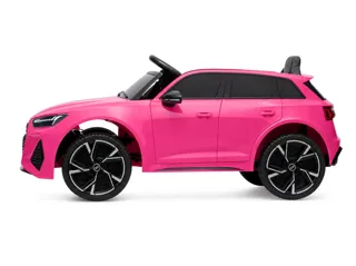 Audi RS6 Rose poudré, profil gauche, ligne break