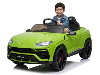 Voiture électrique enfant Lamborghini Urus vert 12V, sous licence officielle, pour enfant de 3-6 ans