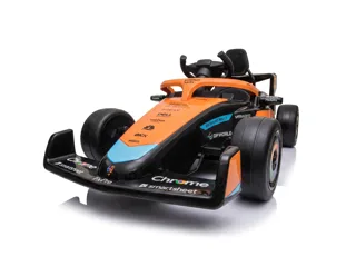 Voiture électrique enfant McLaren Formula 1 12V, avec télécommande parentale, pour enfant de 3-6 ans