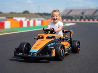 Voiture électrique enfant McLaren Formula 1 12V, batterie 7 Ah, pour enfant de 3-6 ans