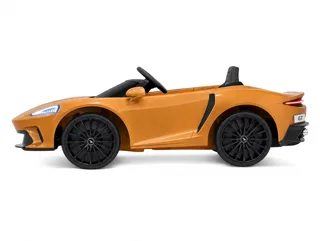 Voiture électrique enfant McLaren 620 GT bronze cuivré 12V, phares et feux fonctionnels, pour enfant de 3-6 ans
