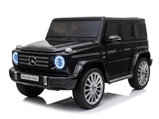 Voiture électrique enfant Mercedes G500 noir 12V, avec télécommande parentale, pour enfant de 3-6 ans