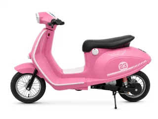 Voiture électrique enfant Vespa Électrique rose 24V, pour enfant de 5-9 ans, visuel 2