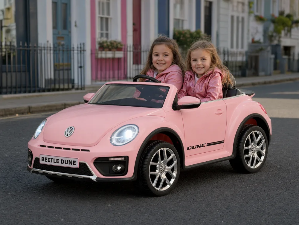 Beetle enfant rose hippie esprit Californie peace and love