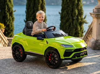 Voiture électrique enfant Lamborghini Urus vert 12V, avec télécommande parentale, pour enfant de 3-6 ans, visuel 2