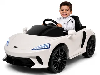 Voiture électrique enfant McLaren 620 GT blanc 12V, batterie 10 Ah, pour enfant de 3-6 ans