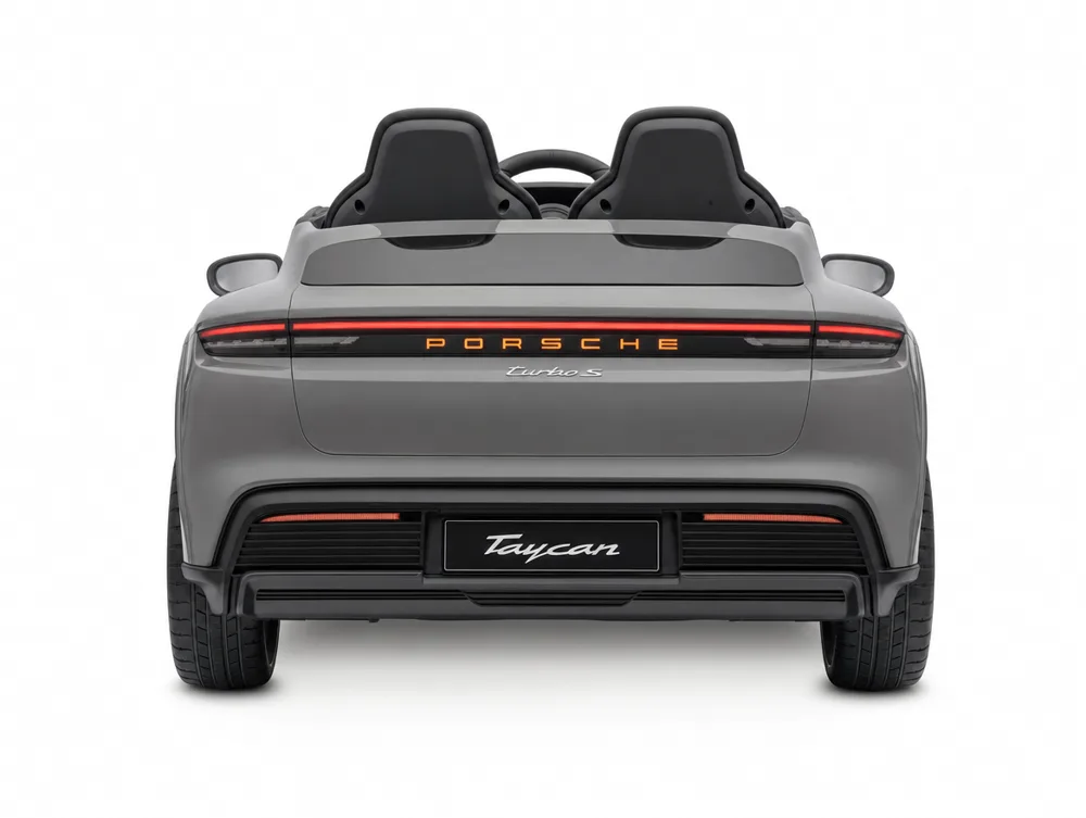 Porsche Taycan enfant biplace deux sièges baquets