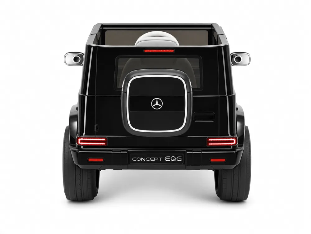 Mercedes EQG enfant 12V, vue détail bandeau LED frontal