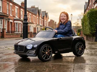 Voiture électrique enfant Bentley EXP noir 12V, batterie 5 Ah, pour enfant de 3-6 ans