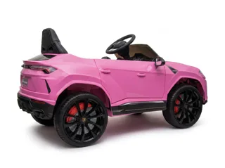 Voiture électrique enfant Lamborghini Urus rose 12V, démarrage progressif Soft-Start, pour enfant de 3-6 ans, visuel 2