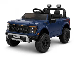 Voiture électrique enfant Ford Raptor bleu 24V, avec télécommande parentale, pour enfant de 5-9 ans
