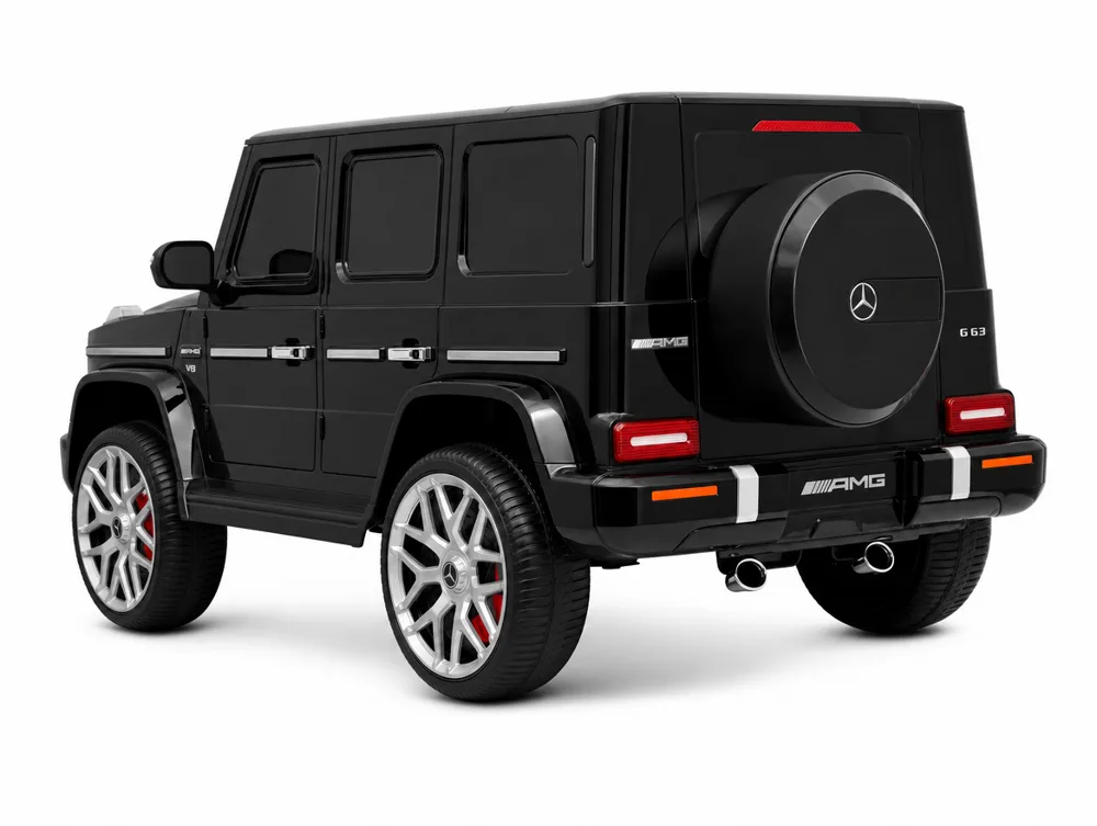 Mercedes G63 AMG enfant 24V 2 places, version blanche