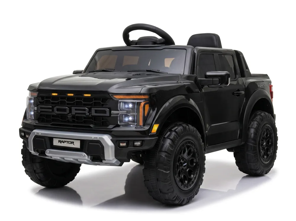 Ford Raptor enfant monoplace rouge profil