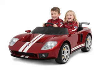 Voiture électrique enfant Ford GT 24V, sous licence officielle, pour enfant de 5-9 ans