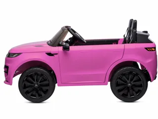 Voiture électrique enfant Range Rover Sport rose 24V, sous licence officielle, démarrage progressif Soft-Start, pour enfant de 5-9 ans