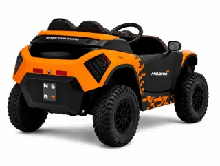 Voiture électrique enfant McLaren Rally 12V, pneus tout-terrain, pour enfant de 3-6 ans