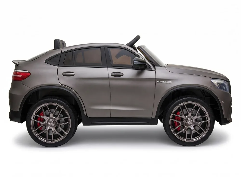 Mercedes GLC 63 AMG enfant 12V, vue profil lignes plongeantes