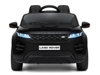 Voiture électrique enfant Range Rover Evoque noir 12V, sous licence officielle, lecteur MP3 Bluetooth, pour enfant de 3-6 ans