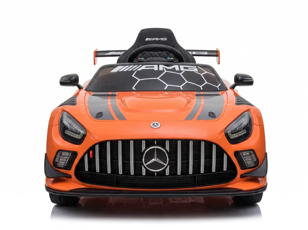 Voiture électrique enfant Mercedes GT3 AMG 12V noir métallisé