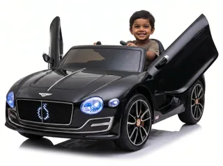 Voiture électrique enfant Bentley EXP noir 12V, sous licence officielle, pour enfant de 3-6 ans