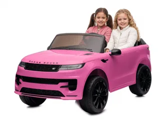 Voiture électrique enfant Range Rover Sport rose 24V, jusqu'à 10 km/h, pour enfant de 5-9 ans