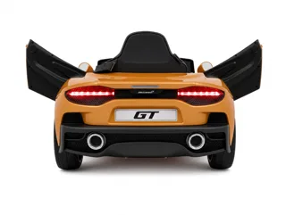 Voiture électrique enfant McLaren 620 GT bronze cuivré 12V, lecteur MP3 Bluetooth, pour enfant de 3-6 ans