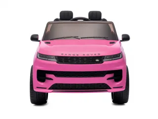 Voiture électrique enfant Range Rover Sport rose 24V, sous licence officielle, avec télécommande parentale, pour enfant de 5-9 ans