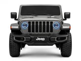 Voiture électrique enfant Jeep Gladiator gris 12V, démarrage progressif Soft-Start, pour enfant de 3-6 ans