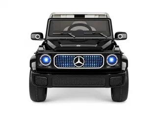Voiture électrique enfant Mercedes EQG noir 12V, avec télécommande parentale, pour enfant de 3-6 ans