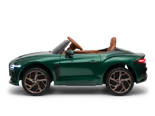 Bentley Bacalar enfant, Vert British Racing, vue de profil