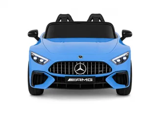 Voiture électrique enfant Mercedes SL 63 bleu 12V, jusqu'à 5 km/h, pour enfant de 3-6 ans
