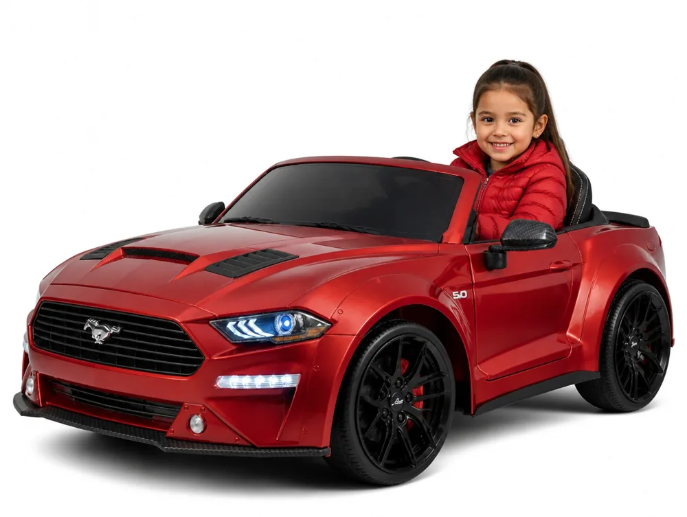 Voiture électrique enfant Ford Mustang Drift 24V, avec télécommande parentale, pour enfant de 5-9 ans