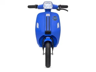 Voiture électrique enfant Vespa Électrique bleu 24V, pour enfant de 5-9 ans, visuel 3