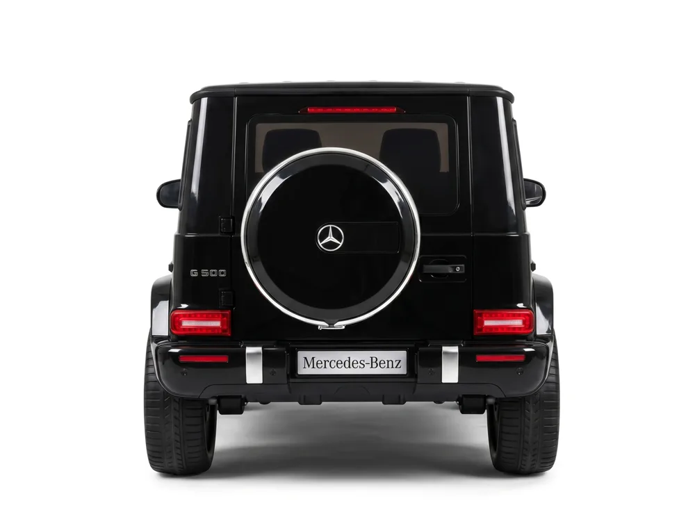 Mercedes G500 enfant 12V, vue détail carrosserie blanche